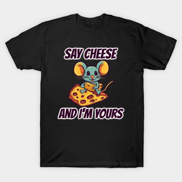 Have You Tried Cheese T-Shirt by BukovskyART